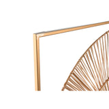 Wall Decoration Home ESPRIT Golden Natural 50 x 2 x 100 cm (2 Pieces)-3