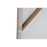 Painting Home ESPRIT Black Beige Jute polystyrene Abstract Urban 82 x 3,8 x 82 cm (2 Units)-1