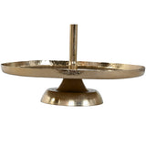 Fruit Bowl Home ESPRIT Golden Aluminium 65 X 65 X 148 cm-1