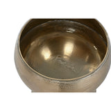 Planter Home ESPRIT Golden Aluminium Modern 46 X 46 X 100 cm-2