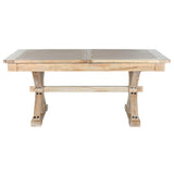 Dining Table Home ESPRIT Natural Recycled Wood Elm wood 180 x 90 x 76 cm-1