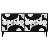 Sideboard Home ESPRIT Metal Fir 160 x 40 x 80 cm-1