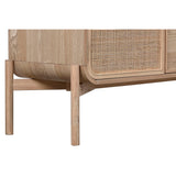 Sideboard Home ESPRIT Rattan Fir 136 x 38 x 80 cm-5