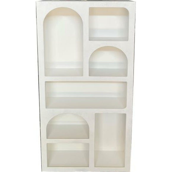 Shelves Home ESPRIT White MDF Wood 80 x 26 x 180 cm-0