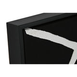 Painting Home ESPRIT White Black Modern 83 x 4 x 123 cm (2 Units)-3