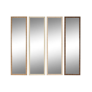 Free standing mirror Home ESPRIT Brown Beige Grey Natural Crystal polystyrene 45 X 40 X 166 cm (4 Units)-0