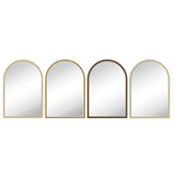 Wall mirror Home ESPRIT Beige Natural Scandi 60 x 2 x 90 cm (4 Units)-0