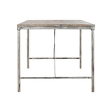 Dining Table Home ESPRIT White Iron Mango wood 160 X 90 X 80 cm-6