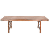Centre Table Home ESPRIT Natural 148 x 73 x 45 cm 148 X 69 X 45 CM-1