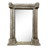 Wall mirror Home ESPRIT Natural 150 x 18 x 210 cm-3