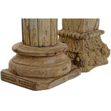 Decorative Figure Home ESPRIT Brown Column 30 x 30 x 75 cm-4