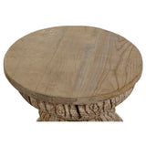 Side table Home ESPRIT Natural Teak 45 x 45 x 43 cm-3