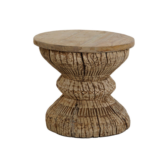 Side table Home ESPRIT Natural Teak 45 x 45 x 43 cm-0