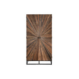 Cupboard Home ESPRIT Natural Recycled Wood 45 x 90 x 180 cm-1