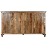 Sideboard Home ESPRIT Black Natural Iron Mango wood 180 x 40 x 100 cm-8