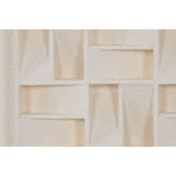 Painting Home ESPRIT Beige Geometric Modern 60 x 7 x 60 cm (2 Units)-2