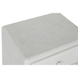 Nightstand Home ESPRIT White 48 x 36 x 53 cm-3