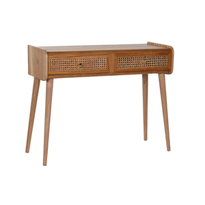 Console Home ESPRIT Brown Acacia MDF Wood 90 x 34 x 73 cm-0