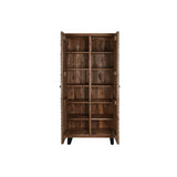 Cupboard Home ESPRIT Teak Coconut Fibre 85 X 40 X 185 cm-7