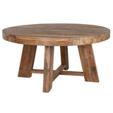 Dining Table Home ESPRIT Teak 160 X 160 X 78 cm-0