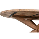 Dining Table Home ESPRIT Teak 220 X 120 X 78 cm-3