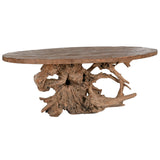 Dining Table Home ESPRIT Natural Teak 240 X 120 X 78 cm-1