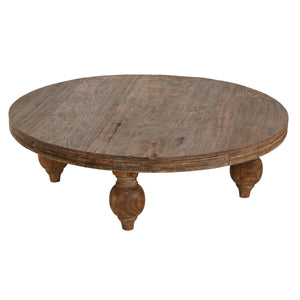 Centre Table Home ESPRIT Natural 100 x 100 x 30 cm-0