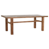 Dining Table Home ESPRIT Teak 220 x 90 x 78 cm-0