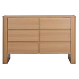 Chest of drawers Home ESPRIT Natural Light grey Modern 120 x 40 x 80 cm-1