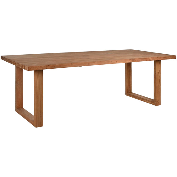 Dining Table Home ESPRIT Teak 220 x 100 x 76 cm-0