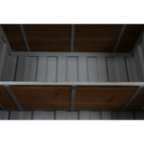 Shelves Home ESPRIT Grey Sky blue Metal MDF Wood 87 x 44 x 168,5 cm-2