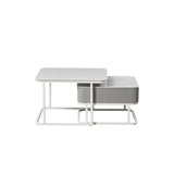 Centre Table Home ESPRIT White 70 x 70 x 45 cm-2