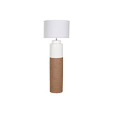 Floor Lamp Home ESPRIT White Brown 220 V 50 X 50 X 139,5 cm-0