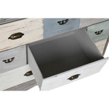 Chest of drawers Home ESPRIT Grey Multicolour Cottage 100 x 40 x 80 cm-2