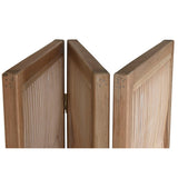 Folding screen Home ESPRIT Brown Fir 138 X 3,5 X 186 cm-1