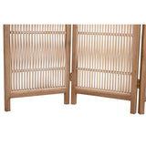 Folding screen Home ESPRIT Brown Fir 138 X 3,5 X 186 cm-5