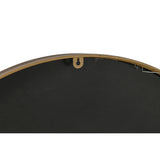 Wall Clock Home ESPRIT Black Golden Metal Crystal Vintage 80 x 9,5 x 80 cm-1