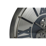 Wall Clock Home ESPRIT Champagne Metal Crystal 80 x 10 x 80 cm-3