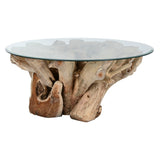 Centre Table Home ESPRIT Natural 100 x 100 x 45 cm-2