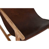 Armchair Home ESPRIT Natural Dark brown Teak 68 x 86 x 86 cm-3