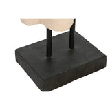 Decorative Figure Home ESPRIT White Black Buddha 40 x 27 x 148 cm-1