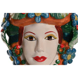 Planter Home ESPRIT Green Multicolour Porcelain 20 x 20 x 32 cm (2 Units)-2