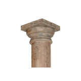 Garden statues Home ESPRIT Teak 40 x 40 x 287 cm Column-3