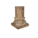 Garden statues Home ESPRIT Teak 40 x 40 x 287 cm Column-2