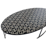 Centre Table Home ESPRIT Black Ivory 150 x 80 x 40 cm-5