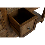 Kitchen furniture Home ESPRIT White Brown 168 x 76 x 92 cm-7