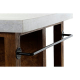 Kitchen furniture Home ESPRIT White Brown 168 x 76 x 92 cm-4