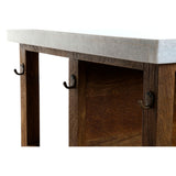 Kitchen furniture Home ESPRIT White Brown 168 x 76 x 92 cm-2