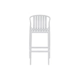 Table set with 2 chairs Home ESPRIT White Metal polypropylene 60 x 60 x 102 cm-2