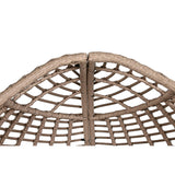 Garden sofa Home ESPRIT Dark grey 198 x 168 x 168 cm-5